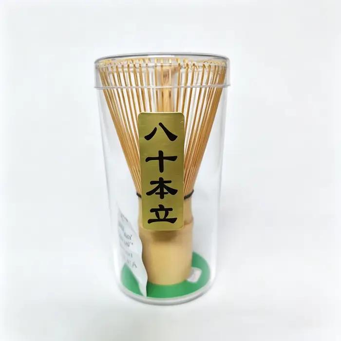 Vingt-huit fouets à thé en bambou, adaptés pour la préparation de boissons au matcha, du café et com