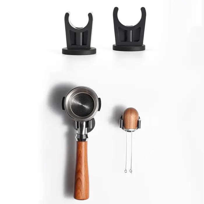 Support mural magnétique pour porte-filtre à café, porte-filtre à expresso, support mural pour tampe