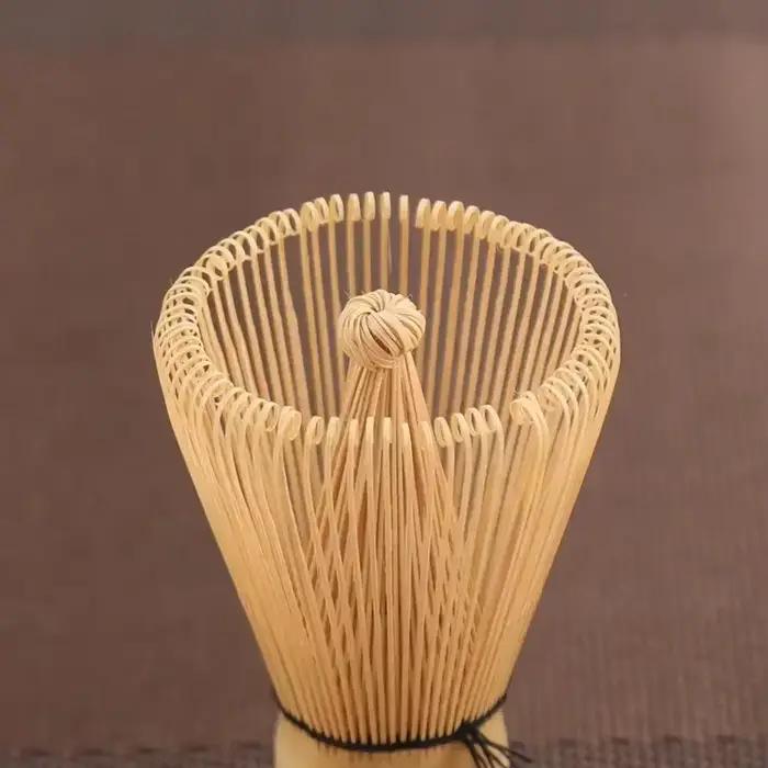 Cérémonie japonaise bambou Matcha pratique poudre fouet café vert thé brosse Chasen outil broyeur brosses thé accessoires