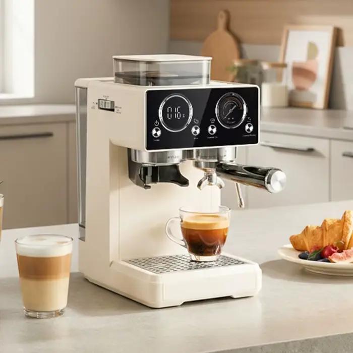 Machine à expresso semi-automatique 20 bars avec commande tactile intelligente