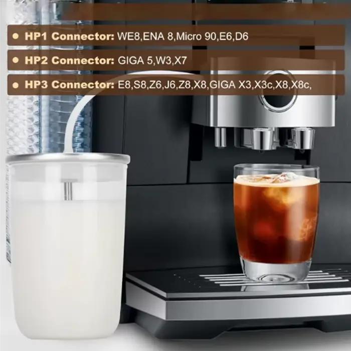 B64B-pour Yourui Jura Machine à café accessoires verre tasse de lait Pot mousseur