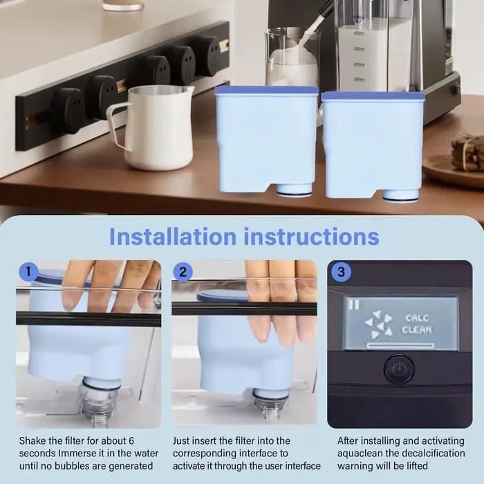 Filtre AquaClean compatible avec les machines à café Philips