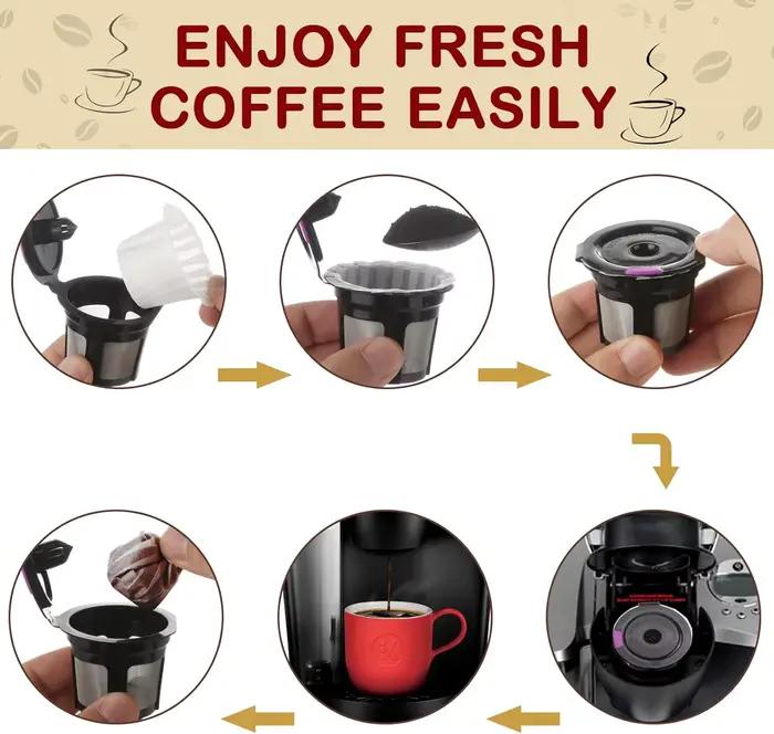 Filtre à café jetable en papier Keurig K-cup
