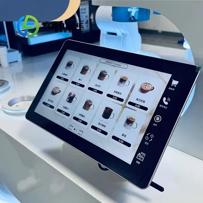 Kiosque de café robotisé intelligent personnalisé