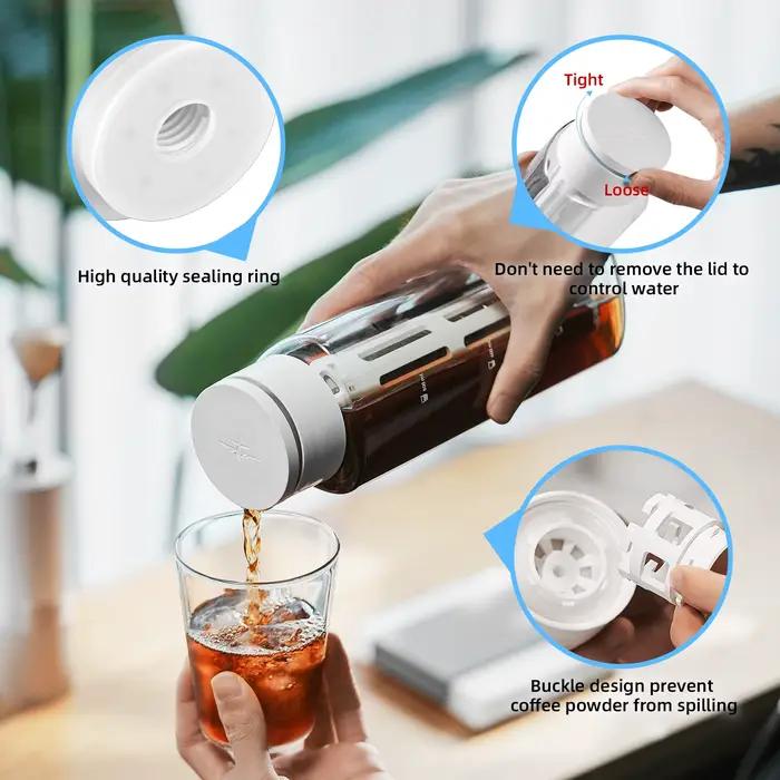 MHW 3 bombardier 1/2 Pack 600ML cafetière à infusion froide