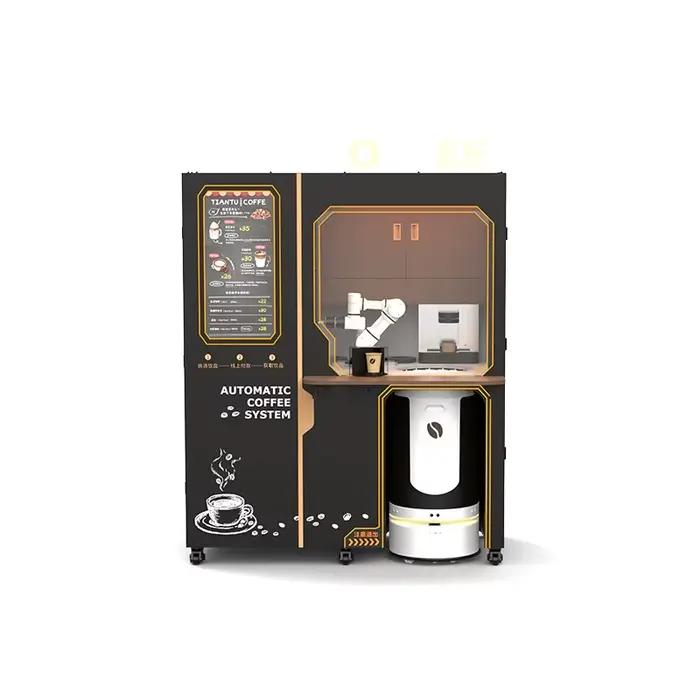 Distributeur automatique intelligent de café et de thé au lait pour cinémas