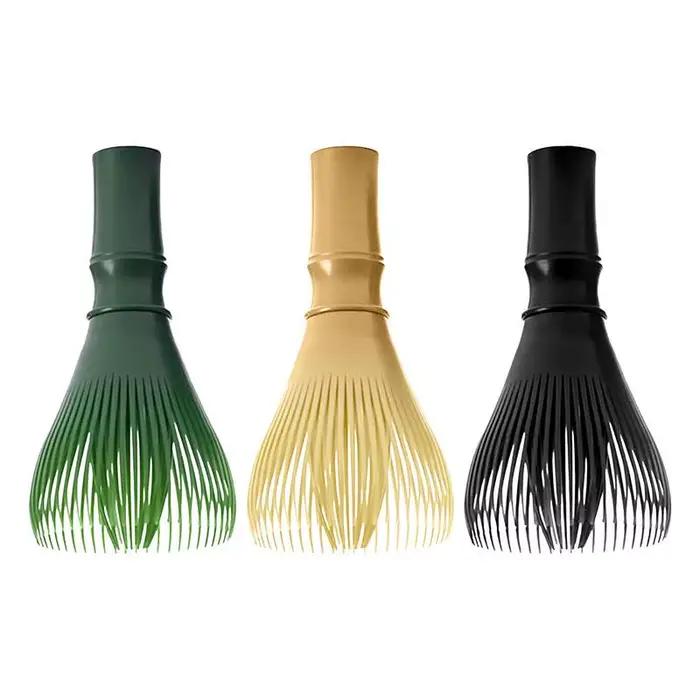 Brosses à thé vert Matcha
