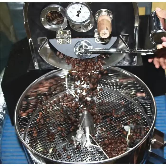 Machine à torréfier le café commerciale avec contrôle du temps et de la température