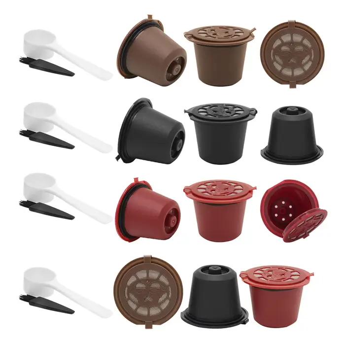 Capsules de café réutilisables, 3 pièces, pour machine à expresso