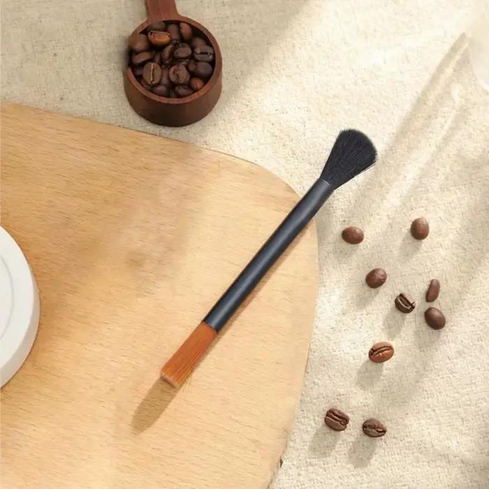 Brosse de nettoyage de comptoir de bar à café pour moulin à café semi-automatique et machine à café en poudre avec poils souples pour nettoyage efficace et durables occasions spéciales