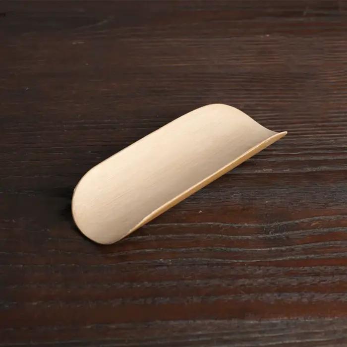 Accessoires à thé de haute qualité Kongfu chinois en bois de bambou Style rétro cuillère à thé naturelle