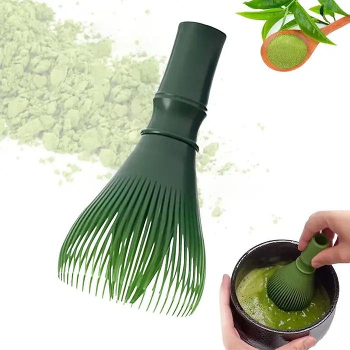 Brosses à thé vert Matcha