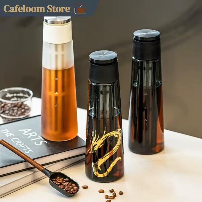 Carafe à café froid en verre à haute teneur en borosilicate 600 ml pour maison et occasions spéciales