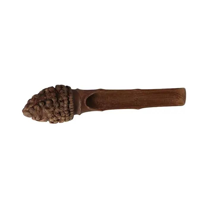 Accessoires à thé de haute qualité Kongfu chinois en bois de bambou Style rétro cuillère à thé naturelle