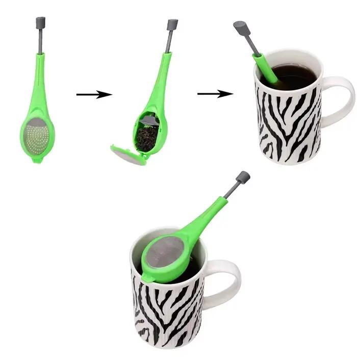 Infuseur à thé avec piston intégré pour une saveur intense et saine