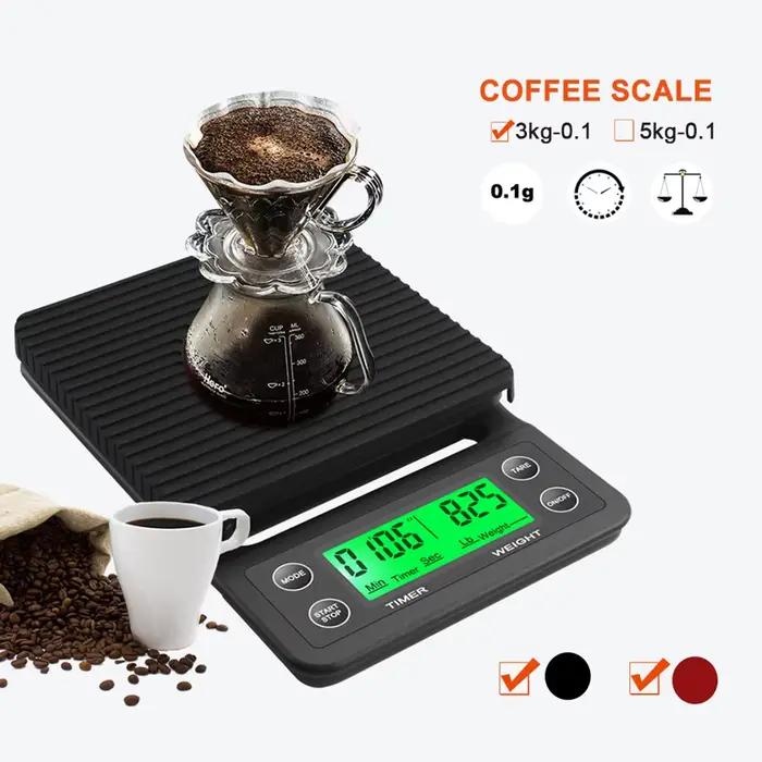 Balance à café goutte à goutte avec minuterie