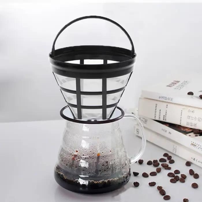 Tasse filtrante à café en acier inoxydable multifonctionnelle pour une expérience de dégustation de café riche et sans effort à domicile occasions quotidiennes et cadeaux d'exception