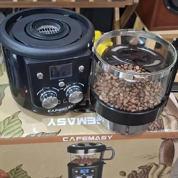 CAFEMASY 80-100g maison torréfacteur électrique Mini sans fumée grains de café cuisson torréfaction Machine 110-240V