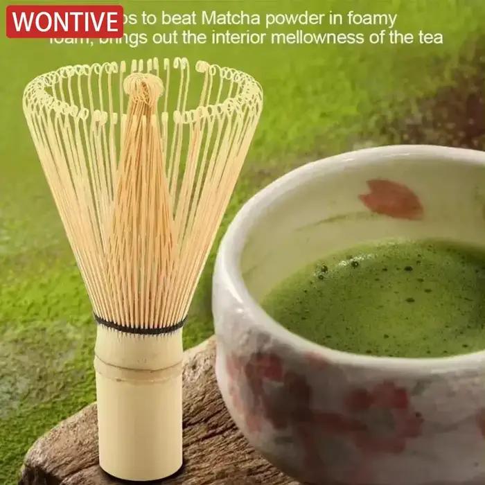 Fouet Matcha en bambou