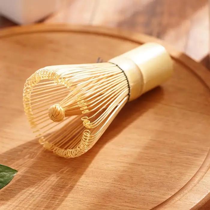 Cérémonie japonaise bambou Matcha pratique poudre fouet café vert thé brosse Chasen outil broyeur brosses thé outils