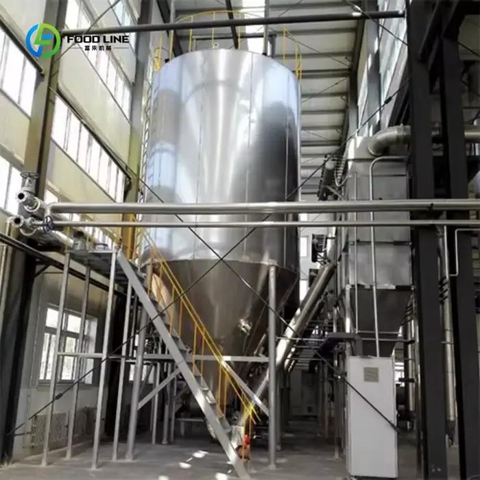 Machine de production de poudre de café instantanée personnalisée pour usines de boissons et de produits alimentaires