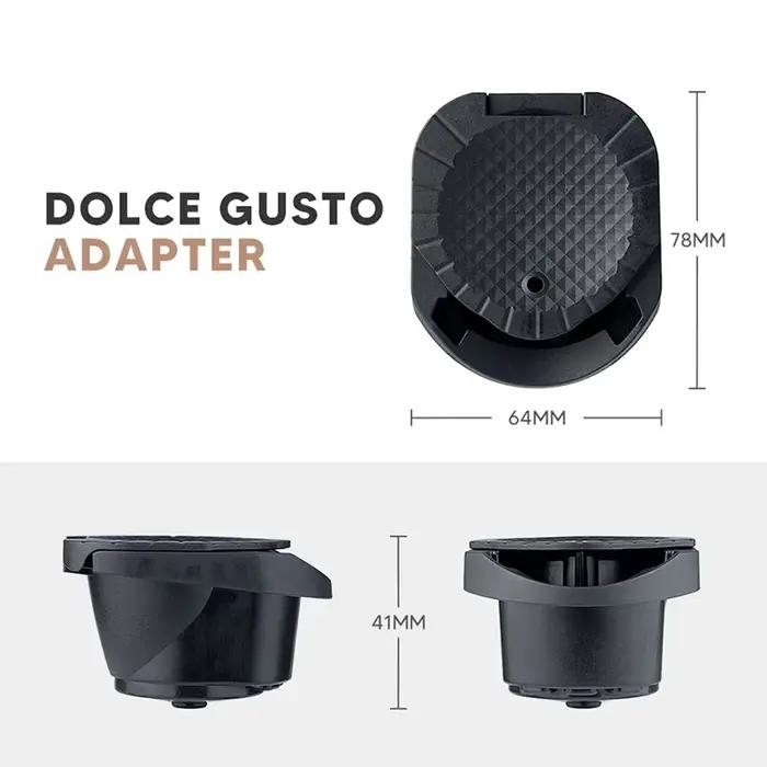 Nouvel adaptateur de capsules de café réutilisables pour Dolce Gusto Genio S Crema