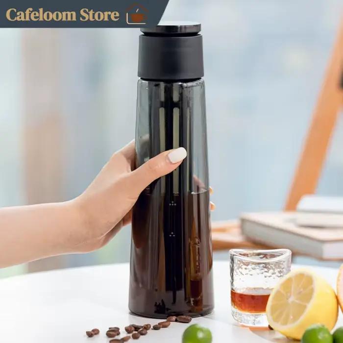 Carafe à café froid en verre à haute teneur en borosilicate 600 ml pour maison et occasions spéciales