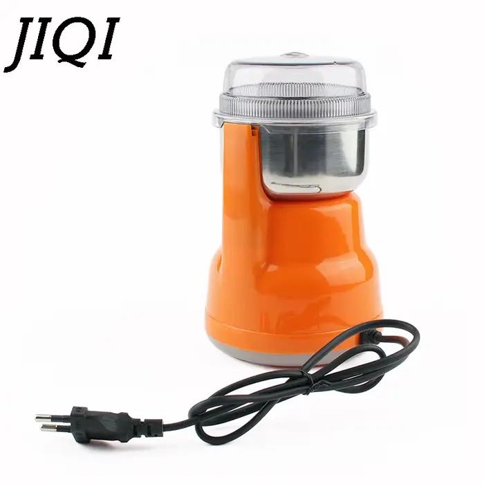 Moulin à grains de café électrique en acier inoxydable broyeur d'herbes pour caféiers et cuisiniers aventuriers occasions quotidiennes et festives