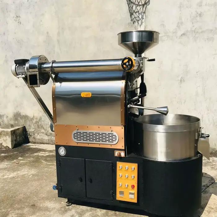 Torréfacteur de café commercial industriel 120kg capacité haute précision température contrôle acier inoxydable pour usage commercial et ménager occasions spéciales