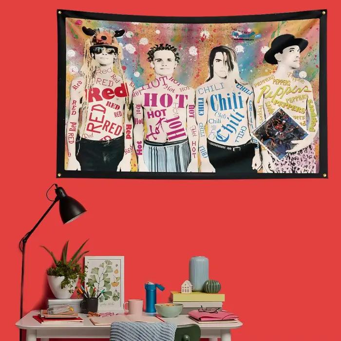Drapeau Funk Rock des Red Hot Chili Peppers