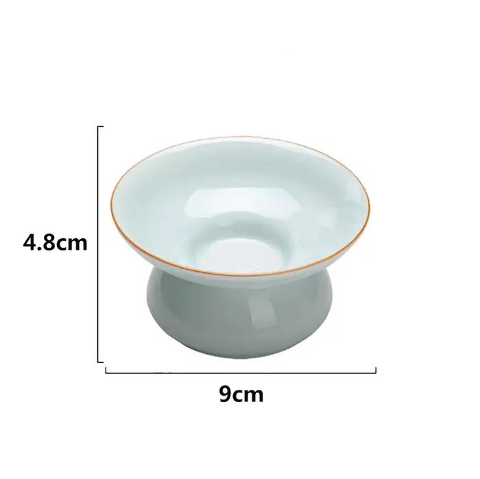 Passoire à thé en céramique YMOLGA avec filtre à thé pour pauses sereines et occasions spéciales