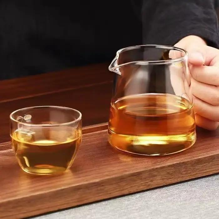 Carafe à thé en verre borosilicate résistant à la chaleur de 250 ml