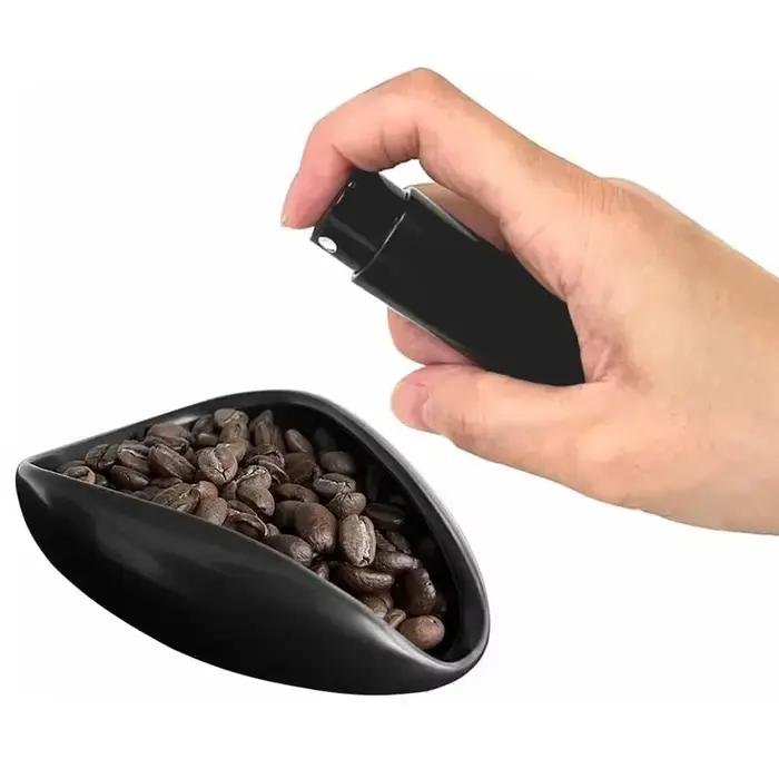 Ensemble de tasses et cuillères doseuses de grains de café, kit de plateau doseur en céramique pour café ou thé, accessoires pour expresso en céramique couleur douce pour matin paisible et rassemblement familial