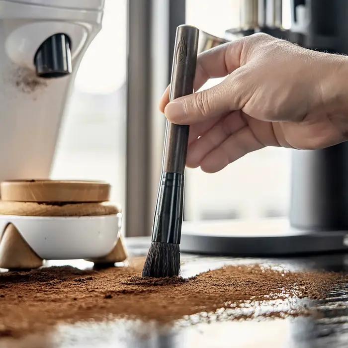 IKAPE moulin à café brosse de nettoyage dépoussiérage
