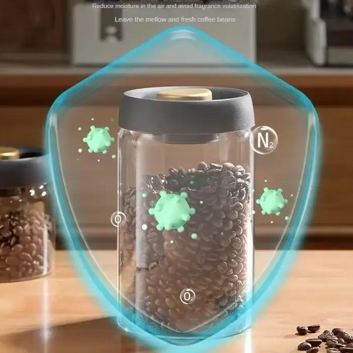 Cafetière à couvercle noir multi-capacité
