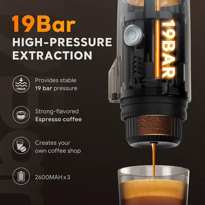 Machine à expresso électrique portable