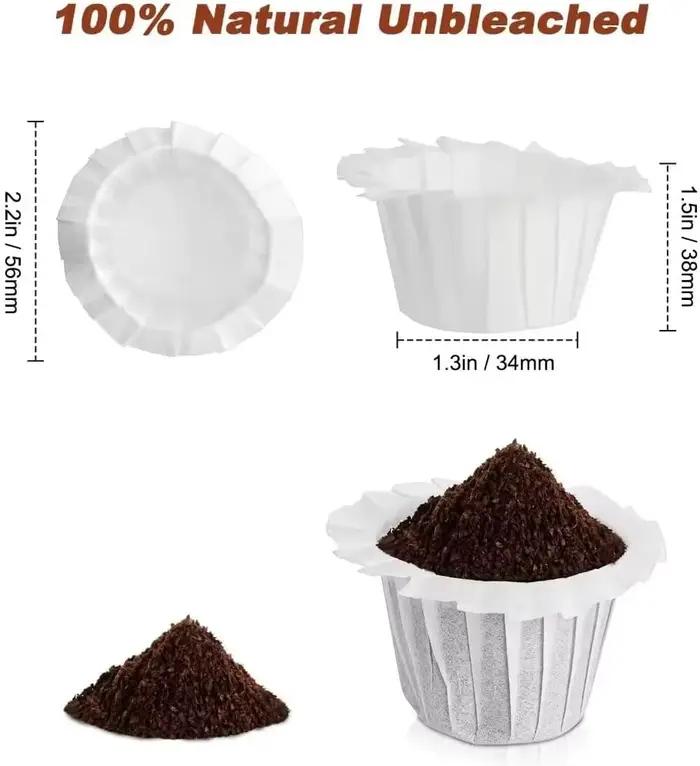 Filtre à café jetable en papier Keurig K-cup