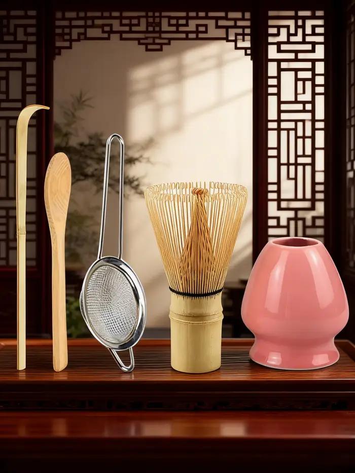 Ensemble de fouets Matcha 5 pièces-fouet en bambou