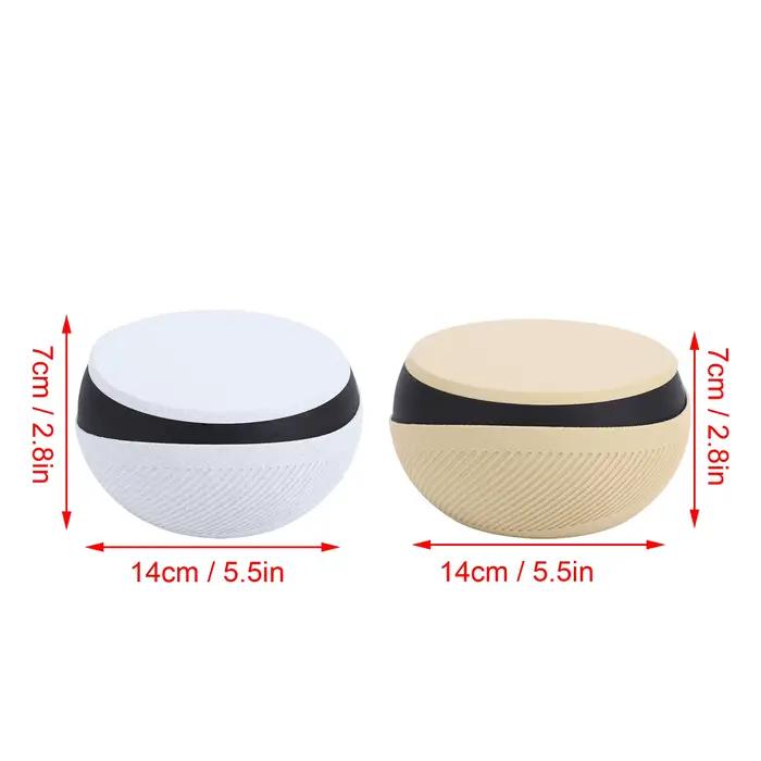 Bol à fruits secs à double couche en plastique avec compartiment de rangement pour noix