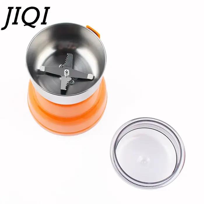 Moulin à grains de café électrique en acier inoxydable broyeur d'herbes pour caféiers et cuisiniers aventuriers occasions quotidiennes et festives