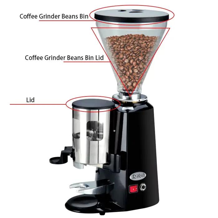 Broyeur de grains de café domestique Kisshome avec lavage facile et choix de couleurs élégantes pour amateurs de café et intérieurs modernes ```