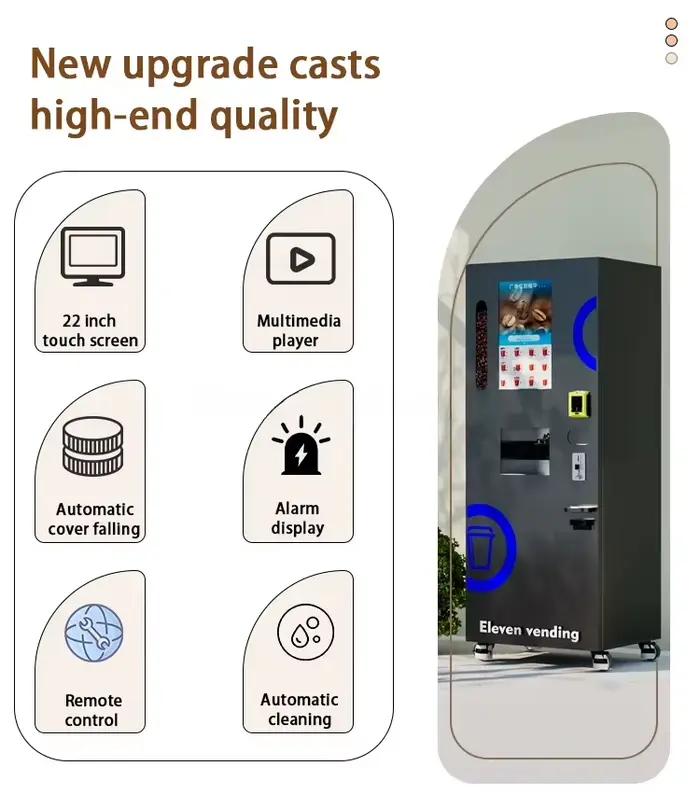 Distributeur automatique de café FOODLINE Premium avec fonction de mouture fraîche