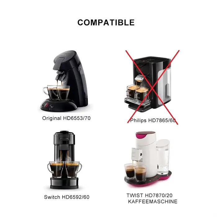 Dosettes de café réutilisables pour système Philips Senseo
