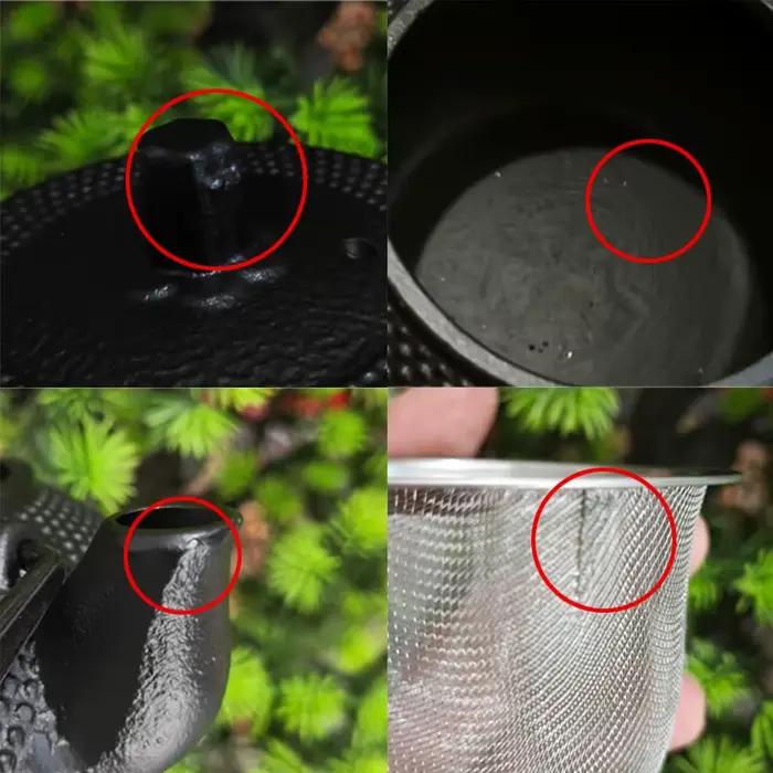 Théière de 300ML avec infuseur en acier inoxydable