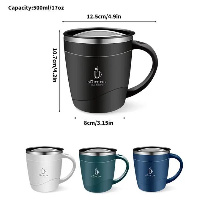 Tasse à café en acier inoxydable 304