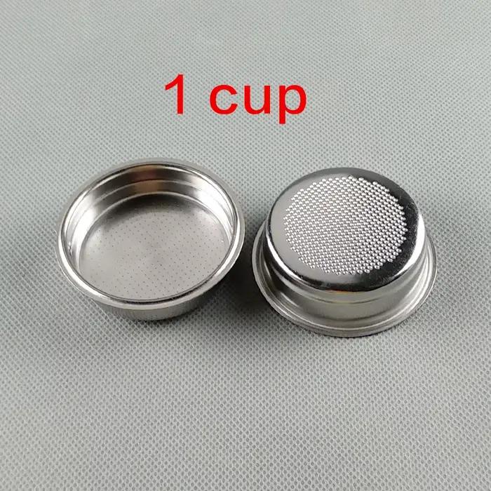 Delonghi 51MM 3 oreilles café sans fond Portafilter filtre nu 304 acier inoxydable 1 2 4 tasses