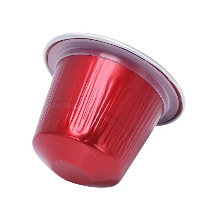 Capsules de café rechargeables Sokany jetables 100 ensembles pour machine à café automatique Nespresso et similaires pour dosettes de café vides occasions spéciales