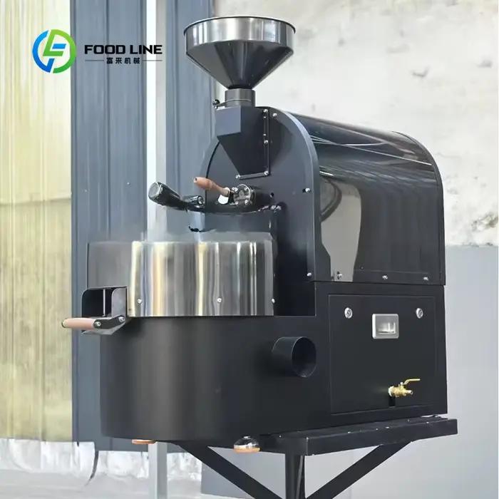Machine à Torréfaction de Café Commerciale HF-1.5A pour Professionnels du Café et Amateurs Passionnés Occasions de Boulangerie et de Restauration Commerciale