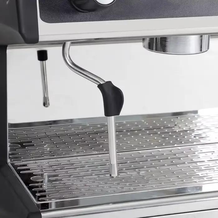 Machine à café expresso semi-automatique professionnelle italienne portable à double tête