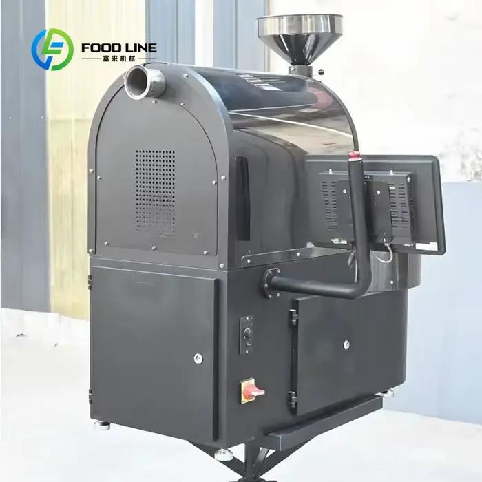 Machine à Torréfaction de Café Commerciale HF-1.5A pour Professionnels du Café et Amateurs Passionnés Occasions de Boulangerie et de Restauration Commerciale